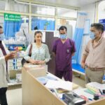 कोरोनेशन अस्पताल में डीएम का रात में छापा, आईसीयू में बंद मिला एसी, गंदगी और लापरवाही पर फटकार !!